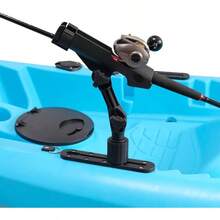 2 Pack Fishing Rod Holder With Track Mount Universal - Shaped Screw Mounted On Rail Kayak, Canoe, Fishing Boat - 2Pack Extender Rod Holder With Rail - View 6