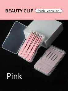 Tweezers Set For Eyebrows Precision Eyelash Tweezers For Crafts Professional Stainless Steel Eyelash Curlers For Eyebrows Facial Hair Ingrown Hair Splinter Blackhead And Tick Remover Men And Women Essential Eyelash Extension Tools Suitable For Gifts And Decorations Nail Supplies Craft Tweezers Lash Tweezer - Multicolor - View 13