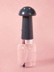 PETSIN Rechargeable Pet Electric Foam Shampoo Dispenser For Dog & Cat Bath, Bathroom, Kitchen Sink 1pc Mushroom-Shaped Pet Bubble Bath Machine - Electric Foam Creator, 2 Colors (Orange & Gray), USB Rechargeable, For Travel, Ideal For Pet Grooming, Travel Accessory | Playful Design | Durable ABS Material, Pet Grooming Supplies