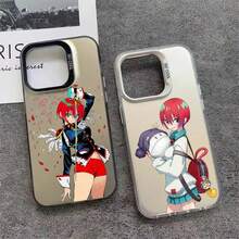 Funda para teléfono Aramate Yashiro compatible con iPhone 16 15 14 13 12 11 Pro Max Plus, a prueba de golpes, color plata, cubierta trasera para iPhone 17 Air - z10 - Ver 3