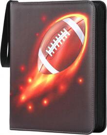 Football Card Binder 4 Pocket - Holds 400 Cards For Collecting - Baseball001 - View 5