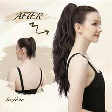 FESHFEN Extensions sintetiche - Marrone scuro - Visualizzare 4