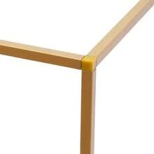10-Piece 80/60cm Golden Vases Metal Stand, Geometric Centerpieces For Tables, High Quality Iron Plastic, 22lbs Load Capacity Per Stand, Decorative Flower Stands For Home, Events, Parties, Wedding Receptions,Idel Gift For Couple - Gold - View 10