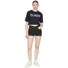 Tommy Jeans Women Outdoor Shorts - 黑色 - 查看 2