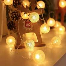 Thread Ball LED Fairy String Lights, Energy Efficient Decorative Fairy Lights, LED String Lights For Outdoor Indoor Bedroom Wedding Party Decor - Warm White. - View 4