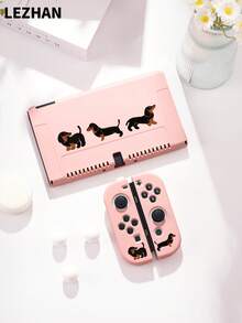 1 Vỏ bảo vệ thiết kế hình chú chó con dễ thương, tương thích với Switch2 (2025), Switch NS, Switch OLED, Switch Lite, phụ kiện cho Switch2/Switch, bộ đầy đủ bao gồm túi đựng và hộp đựng thẻ trò chơi, món quà tuyệt vời nhất cho người chơi Switch - Nhiều màu - Xem 6