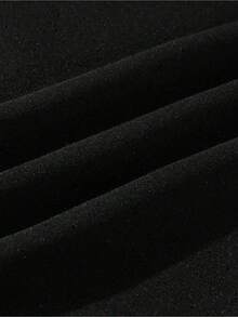 Pull réversible avec imprimé sur le devant, capuche, poches, confortable et respirant, style streetwear et décontracté, idéal comme cadeau (choisissez une taille supérieure pour une coupe plus ample). - noir - Voir 4