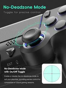 DATA FROG Bluetooth-Compatible Wireless Controller For PS 4 Slim Pro PC Vibration 6-Axis Motion Sensor Joystick Gaming Gamepad - Multicolor - View 8
