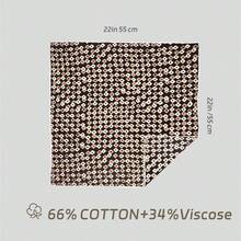 Pauelo De Algodn Para Mujer, Pauelo Para La Cabeza, Diadema De Algodn Suave, Envoltura Para La Cabeza, Cobertura Protectora, Pauelo Para El Cabello, Pauelo De 55 X 55 - inicial - Ver 2