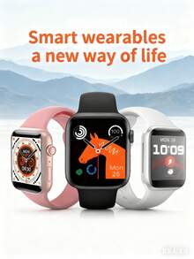 Microwear Unisex Sports Smart Watch, Multi-Function Smartwatch For Men Women With Wireless Call Receiver /Wireless Music, Multiple Sports Modes,Message Reminder, Sedentary Reminder,Pedometer,Suitable For Android And ,Upgrade Version - Nhiều màu - Xem 1