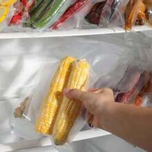 1个（乳白色迷你数码显示款）1200mAh二合一充电真空封口机，小型电动厨房工具，适用于密封海鲜、猪肉、牛肉、羊肉、蔬菜、香料、豆类和奶粉 - 白色 - 查看 10