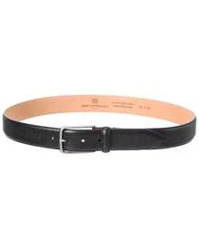 Bruno Magli Emilio Leather Belt - màu đen - Xem 1