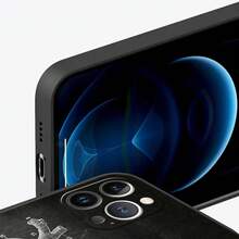 Funda de Teléfono de Lujo con Diseño de Anatomía en Pizarra, Compatible con  13 15 14 12 11 Pro MAX XR X SE XS 7 8 Plus, Funda de Silicona Negra de Protección, Compatible con Funda de  17, Funda de  17 Pro, Funda de  17 Pro Max - a10 - Ver 6