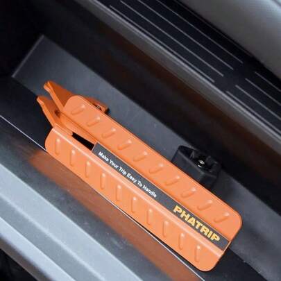 Car Doorstep, U Shaped Latch Door Step Easy Rooftop Access, Folding Foot Pedal Step Ladder For Car Roof-Rack, SUV,...