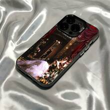 Funda de Teléfono Retro de la Película Fantasma de la Ópera Adecuada para iPhone 17 16e 16 15 14 13 12 11 Mini Pro Max Air X XR XSMAX 8 7 Plus Cubierta Trasera Mate Anticaída - Colores mezclados - Ver 1