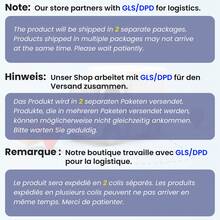 Estante compacto, moderno y multifuncional para la entrada, con espejo y ganchos ajustables. Ideal para recibidor, sala de estar o dormitorio. Color marrón/blanco. - Marrón - Ver 5