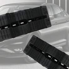 Wheel Anti-Slip Pads, 3-Layer Hybrid Kit For Tire Ramps, Storage Bags, And Anti-Slip Mats. Upgraded Reinforced Version With A 4-Ton Load Capacity. 3-Level Balanced Wedge Leveling Mat Suitable For SUVs/RVs/Cars/Buses/Trucks, Wheel Ramps, Trailer Wheel Ramps, Parking Assist, RV Stabilizers, Multi-Layer Ramps, Heavy-Duty Mats, Anti-Slip Surface, Leveling Ramps, Bus Operators, Camping Enthusiasts. - Black - View 4
