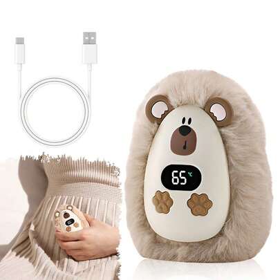 Calentador de manos digital inteligente alimentado por USB, calentador de manos portátil para invierno y viajes al aire libre, regalo de Navidad, calentador de manos, regalo para hombres, relleno de calcetín navideño, calentador de manos recargable con aislamiento, San Valentín, cachorro, carnaval, decoraciones de fiesta, selecciones de primavera y verano, regalos para damas de honor, habitación, decoración de dormitorio, playa, viaje, para hombres, para mujeres, vacaciones, cosas lindas