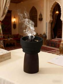 Un arzător de aromaterapie din rășină, proaspăt și elegant, în alb și negru. Poate fi folosit pentru decorarea și aromaterapia casei, la birou, în locuri de festival și yoga. Poate fi folosit și ca decorațiune în sufragerie, cadou pentru întoarcerea la școală, cadou de absolvire, suvenir, cadou de Ziua Îndrăgostiților și cadou pentru femei. Cadou de nuntă. - Multicolor - Vizualizare 10
