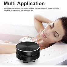 Yosoo Health Gear Altavoz de Conducción de Huesos, Inalámbrico Altavoz Dual Altavoz Estereo Sono Sonido Creative Portátil de Mini Tamaño Musicales de Reproductor de Micrófono para Automóvil de - ROJO - Ver 6