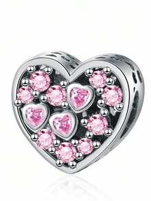 1 Hạt charm hình hoa hồng đỏ hình hoa anh đào nở rộ hình hoa tulip phù hợp với vòng tay rắn nguyên bản, vòng cổ hạt để làm đồ trang sức bạc 925 tự làm, quà tặng trang sức cho bé gái - Nhiều màu - Xem 16