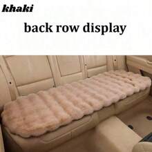 1 件温暖蓬松毛绒汽车座椅垫柔软舒适冬季汽车座椅套带防滑背衬舒适汽车坐垫适合长途驾驶公路旅行非常适合驾驶员乘客车辆