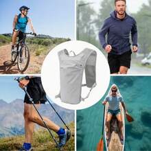 Lightweight, Quick-Drying Outdoor Backpack, Suitable For Hydration Bladder - Ergonomic Design, Multiple Compartments And Padded Shoulder Straps, Ideal For Hiking, Running, Cycling, Mountaineering - Durable High-Quality Black Backpack, Suitable For Marathon, Trail Running, Travel - Unisex, Can Be Used As Cycling Bag, Running Gear Bag, Multipurpose Storage Bag, Premium Fabric, Reinforced Stitching, Adventure Pack, Fitness Enthusiasts, Marathon Runners