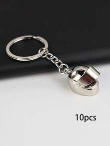 1pc Customized Motorcycle Helmet Keychain, Keychains Backpack Decoration Pendant, Gift For Couples, Parents, Best Friends, Daughters And Sons ,For Family, Birthday Gift - Multicolor - View 13