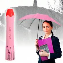 Umbrellas And Rain Hat Umbrellas - Pink - View 7