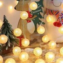 Thread Ball LED Fairy String Lights, Energy Efficient Decorative Fairy Lights, LED String Lights For Outdoor Indoor Bedroom Wedding Party Decor - Warm White. - View 9