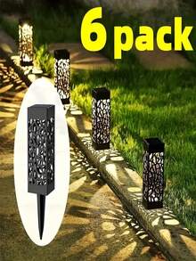 10/8/6pcs Solar-Powered Outdoor Lawn Lights With Auto On/Off Sensor, IP44 High Quality Landscape Lighting, 500mah,Solar Garden Lights With, For Pathway, Patio, Yard, Camping, Driveway - Energy-Efficient LED Landscape Lighting, Solar Garden Lights Outdoor High Quality, Pathway Illumination, Patio Decor, Sleek Design, Durable Plastic, Weatherresistant Construction, Patio Decorators, Minimalist Design, Longlasting Material, Home Gardeners, Walkway Accent, Outdoor Decor Enthusiasts, Backyard - 暖光 - 查看 13