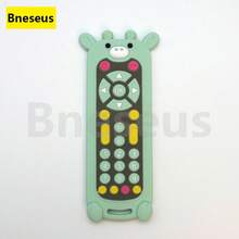 Bneseus 1pc Baby Silicone Teething Toy, Christmas Tree & Deer Design, Infant Chewing Toy, Christmas Gift For Boys And Girls - Deer Remote Control - View 6