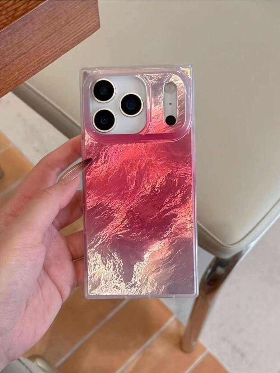 Fashionable Personalized New Gradient Tie Dye Protective Phone Case Compatible With IPhone 14/15/16/17 Pro/Pro Max - Multicolor - View 1