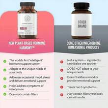 Find Balance Naturally With Hormone Harmony – Gentle Hormonal Support For Women's Mood, Sleep & Wellbeing – 72 Capsules Menopause Relief Scientifically Tested Vitamin Healthcare Edible Fitness Supplement Dietary - 其他 - 查看 4