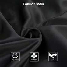 2 Pack Double Sided Pillowcase With Mulberry Silk Envelope Closure Comfortable And Breathable, Machine-Washable, No Zippers, Easy On & Off, Available In 3 Sizes And Colorful - Màu tím hoa cà - Xem 5