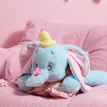 Miniso 1pc Disney Sakura Season Dumbo Plush Doll - Delicate Sakura Accents, Cozy Home & Office Decor - Blue - View 2
