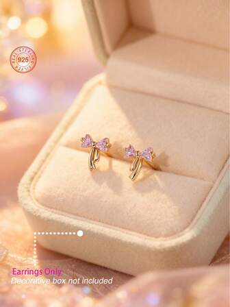 Artepollo 1 Adet 925 Ayar Gümüş Hipoalerjenik İçi Boş Kelebek Küpe, Minimalist Tasarım, Spiral Kulak Tıkacı Düşmez, Hediye Kutusu Ambalajı, Zarif ve Zarif, Günlük Kullanım veya Festivaller İçin Uygun, Kızlar, Arkadaşlar ve Okula Dönüş İçin Hediye