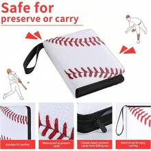 Football Card Binder 4 Pocket - Holds 400 Cards For Collecting - Baseball004 - View 3