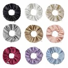 1pc Multifunctional Headband With Hidden Zipper Pocket - Fleece Hair Scrunchie, Minimalist Solid Color Hair Tie With Concealed Storage Pocket, Soft Striped Knit Fabric Hair Band, Durable Elastic, Hidden Pocket Headband, Suitable For Storing Keys, Cash, Lipstick And Other Small Items, Multipurpose Storage Bag, Travel Essential - Multicolor - View 9