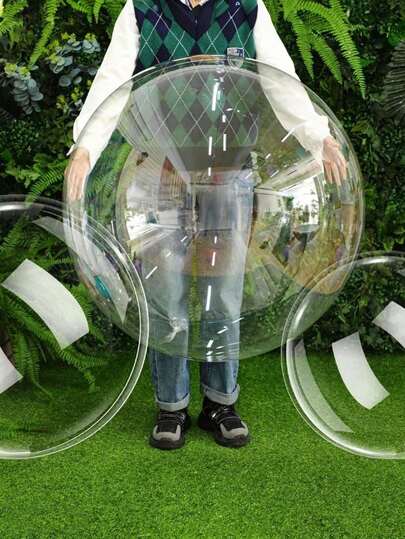 5/10个透明气球，不同尺寸透明装饰气球，适合DIY婚礼、生日、婴儿派对装饰