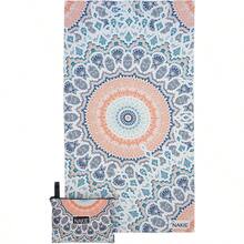 Nakie Beach Towel - Perfect For Beach Swimming Camping Sand Free Super Absorbent Fast Drying Compact Lightweight. Made From  Plastic Bottles - Free Bag Included Sound Of Summer - SoundofSummer - View 2