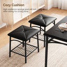 Dining Table & Chair Sets - 黑色 - 查看 8