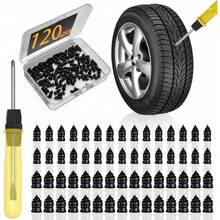120 Counts Set Rubber Flat Tire Repair Kit For Fast Repair Of Tire Punctures, Tire Plug Kit With Screwdriver, Durable Car Tire Repair Kit Self-Service Repair Nails For Car Motorcycle Truck - 120 Count - View 10