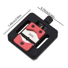 Sturdy Motherboard Clamp For Phone Repair, Anti-Slip PCB Holder With Adjustable Width, Secure Repair Tool For IC Chip And Board Maintenance - Black - View 3