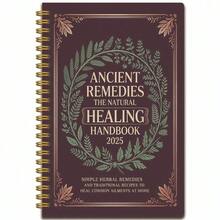 2025 Edition Ancient Herbal Remedy Handbook - Herbal Encyclopedia With Plant Profiles, Medicinal Uses, And Herbal Preparation Guides - Brown And Gold Botanical Journal, Suitable For Herbalists, Natural Therapists, Home Remedies, Aromatherapy - Gift For Herb And Plant Enthusiasts - Undated, Compact And Portable Design With Labeled Sections For Easy Navigation - 彩色 - 查看 5