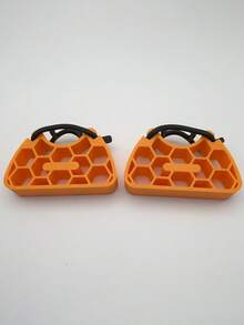 2pcs Bicycle Handlebar Protector Bracket, Used For Daily Maintenance Or Outdoor Riding To Protect Brake Lever And Shifter When Bike Is Upside Down, Portable Bracket, Lightweight, High-Quality Construction, Durable Material, For Cyclists - Multicolor - View 8