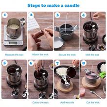 Candle Making Kits For Adults Beginners, DIY Candle Making Supplies Include Soy Wax, Candle Tins, Wicks, Wicks St... - B0F99658WT - View 4