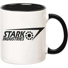 Fonhark -  Mug, Stark Industries Logo Mug, Tony Stark Coffee Mug, 11 Oz Novelty Coffee Mug/Cup - Màu sắc hình ảnh - Xem 3