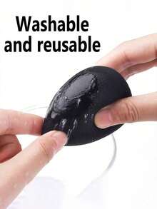 8/20个装多功能黑色美妆蛋化妆海绵，粉底晕染海绵，液体/膏状/粉状无痕顺滑美妆海绵，水滴形美妆海绵，化妆工具，价格实惠，圣诞礼物，化妆品，化妆工具，便宜好物，礼物，女士礼物，圣诞礼物 - 彩色 - 查看 4