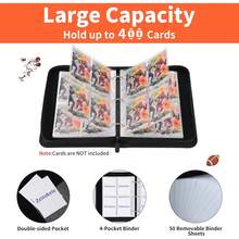 Football Card Binder 4 Pocket - Holds 400 Cards For Collecting - Baseball001 - View 7